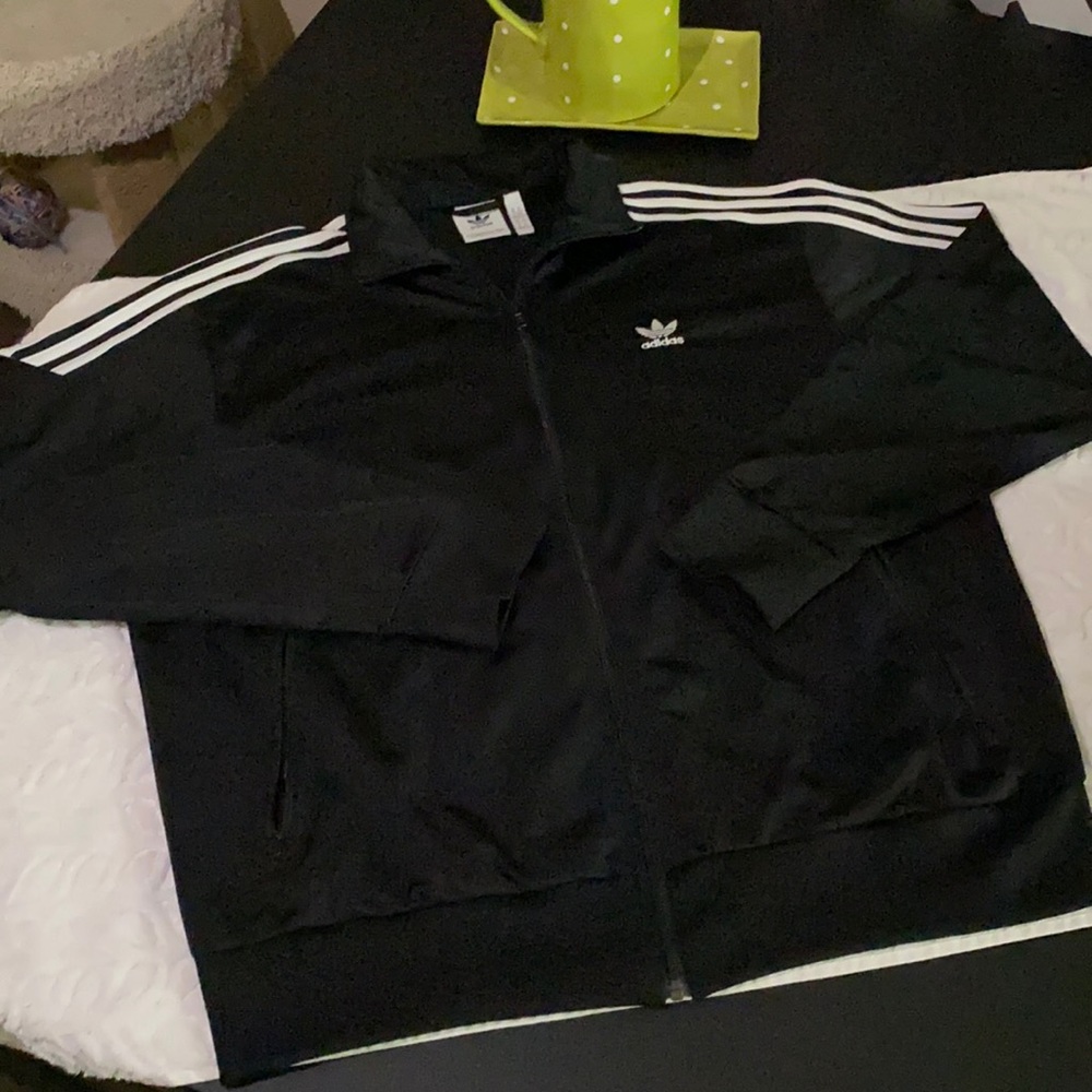 Adidas Black Track Jacket MENS XLarge